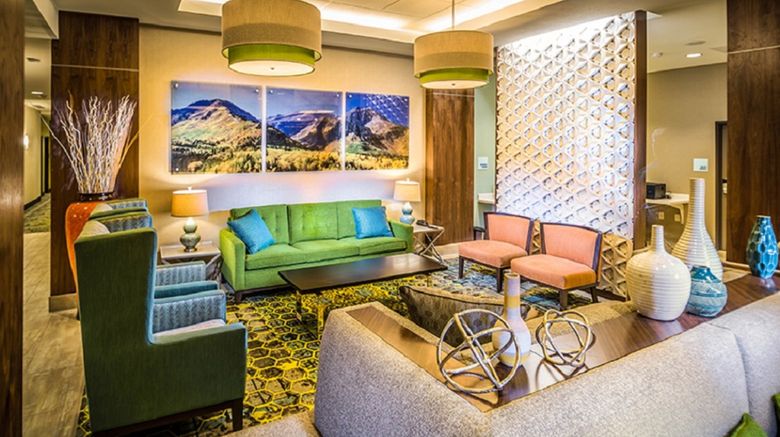 <b>Holiday Inn Express & Stes Murray Lobby</b>. Images powered by <a href="https://www.leonardoworldwide.com/" title="Leonardo Worldwide" target="_blank">Leonardo</a>.