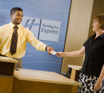 Holiday Inn Express Alexandria/FtBelvoir Lobby