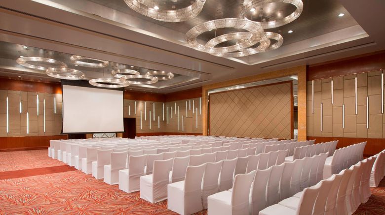 <b>Sheraton Grand Bangalore Brigade Gateway Meeting</b>. Images powered by <a href=https://www.travelagewest.com/Hotels/Bengaluru-India/