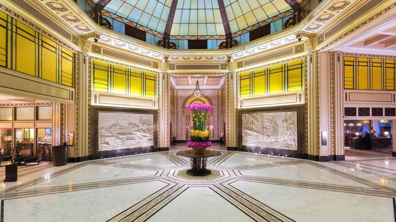 <b>Fairmont Peace Hotel Shanghai Exterior</b>. Images powered by <a href=https://www.travelagewest.com/Hotels/Shanghai/