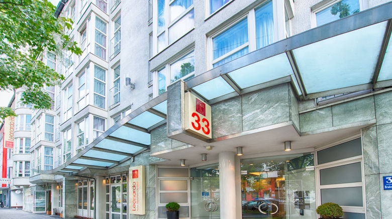 <b>Leonardo Hotel Munich City West Exterior</b>. Images powered by <a href="https://www.leonardoworldwide.com/" title="Leonardo Worldwide" target="_blank">Leonardo</a>.