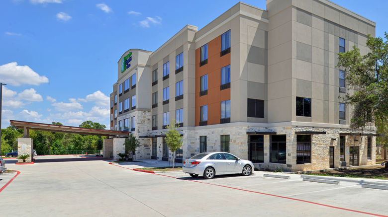 <b>Holiday Inn Express & Sts Austin South Exterior</b>. Images powered by <a href="https://www.leonardoworldwide.com/" title="Leonardo Worldwide" target="_blank">Leonardo</a>.