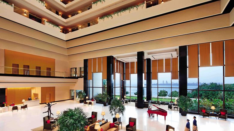 <b>The Oberoi Mumbai Lobby</b>. Images powered by <a href=https://www.travelagewest.com/Hotels/Mumbai/