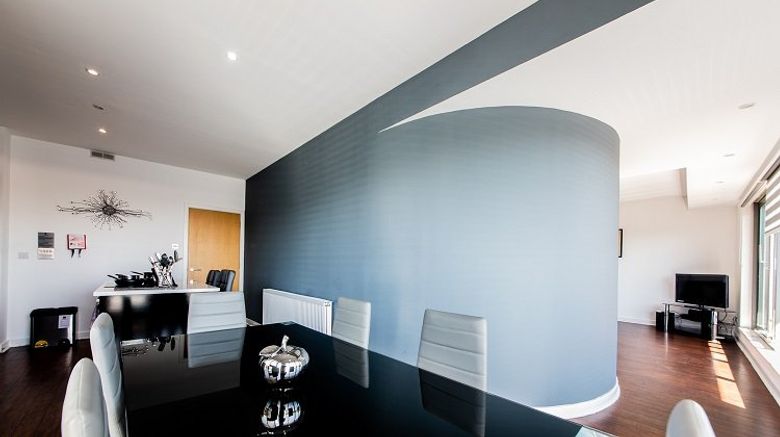 <b>The Spires Serviced Apartments Glasgow Room</b>. Images powered by <a href="https://www.leonardoworldwide.com/" title="Leonardo Worldwide" target="_blank">Leonardo</a>.