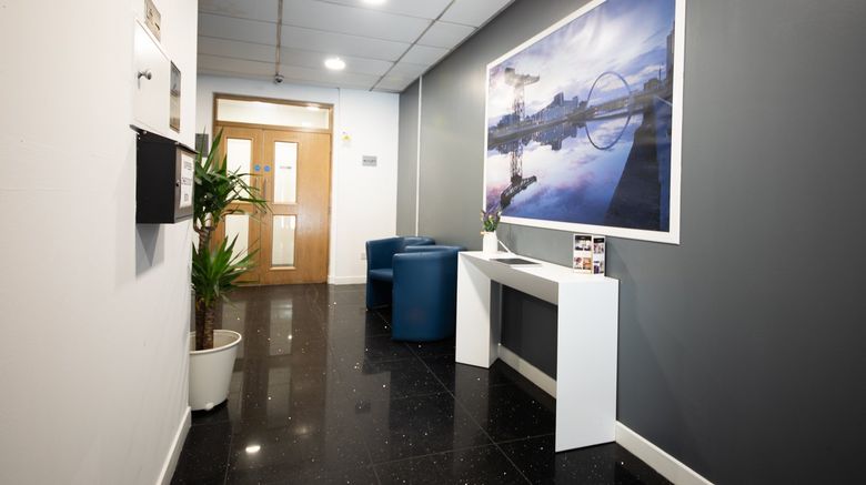 <b>The Spires Serviced Apartments Glasgow Lobby</b>. Images powered by <a href="https://www.leonardoworldwide.com/" title="Leonardo Worldwide" target="_blank">Leonardo</a>.