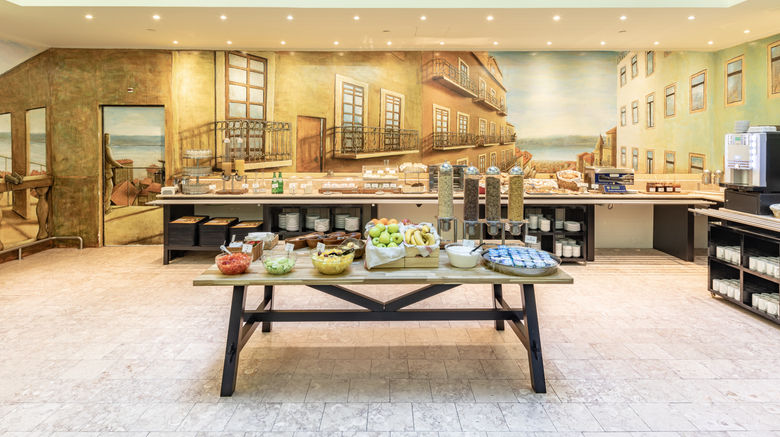 <b>Holiday Inn Express Lisbon Av Liberdade Restaurant</b>. Images powered by <a href="https://www.leonardoworldwide.com/" title="Leonardo Worldwide" target="_blank">Leonardo</a>.