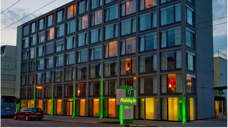 Holiday Inn Salzburg City Exterior. Images powered by <a href="https://www.leonardoworldwide.com" target="_blank" rel="noopener">Leonardo</a>.