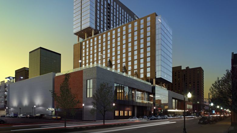 Omni Louisville Hotel Exterior. Images powered by <a href="https://www.leonardoworldwide.com" target="_blank" rel="noopener">Leonardo</a>.