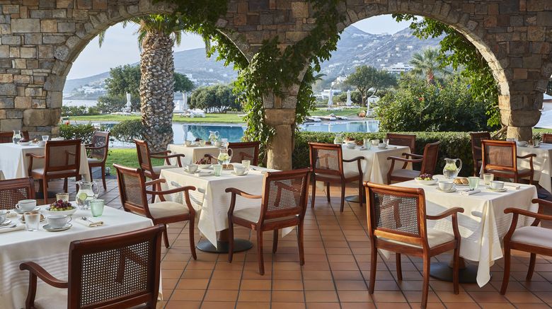 <b>Elounda Beach Hotel & Villas Restaurant</b>. Images powered by <a href="https://www.leonardoworldwide.com/" title="Leonardo Worldwide" target="_blank">Leonardo</a>.