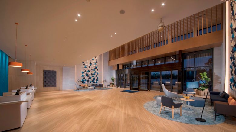 <b>Holiday Inn Express Xiamen Airport Zone Lobby</b>. Images powered by <a href="https://www.leonardoworldwide.com/" title="Leonardo Worldwide" target="_blank">Leonardo</a>.