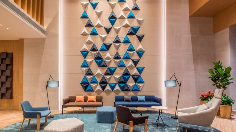 <b>Holiday Inn Express Xiamen Airport Zone Lobby</b>. Images powered by <a href="https://www.leonardoworldwide.com/" title="Leonardo Worldwide" target="_blank">Leonardo</a>.