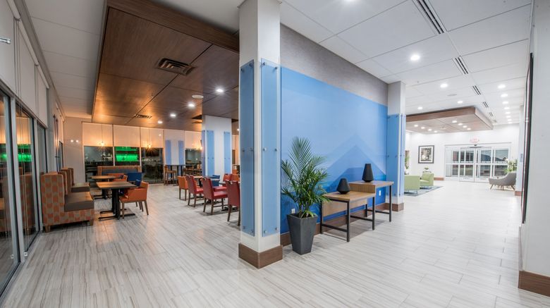 <b>Holiday Inn Express & Suites Westchase Lobby</b>. Images powered by <a href="https://www.leonardoworldwide.com/" title="Leonardo Worldwide" target="_blank">Leonardo</a>.