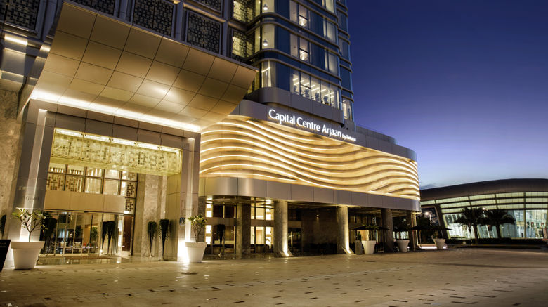 <b>Capital Centre Arjaan by Rotana Exterior</b>. Images powered by <a href="https://www.leonardoworldwide.com/" title="Leonardo Worldwide" target="_blank">Leonardo</a>.