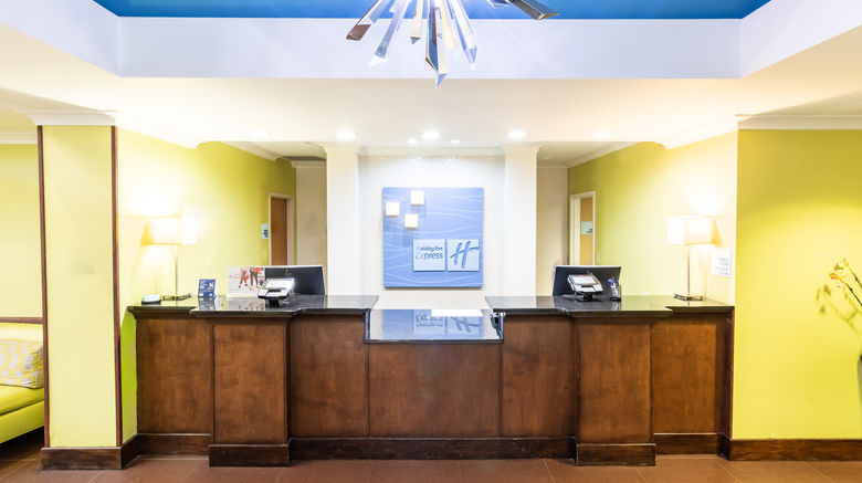 <b>Holiday Inn Express & Suites Birmingham Lobby</b>. Images powered by <a href="https://www.leonardoworldwide.com/" title="Leonardo Worldwide" target="_blank">Leonardo</a>.