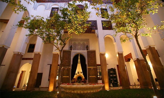 Riad Laaroussa Exterior