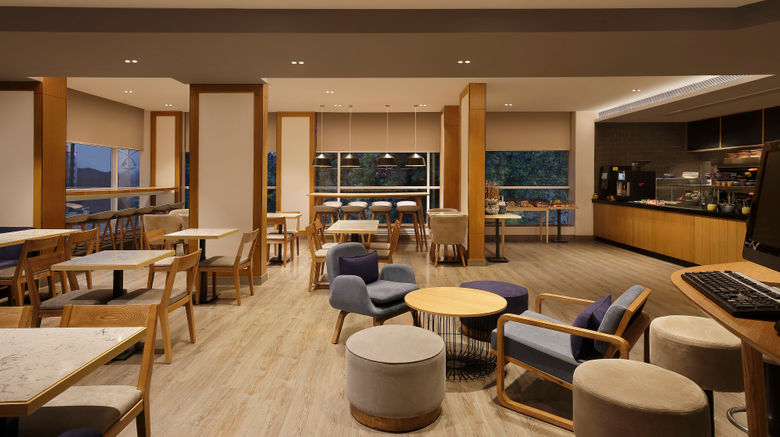<b>Holiday Inn Express Pune Pimpri Restaurant</b>. Images powered by <a href="https://www.leonardoworldwide.com/" title="Leonardo Worldwide" target="_blank">Leonardo</a>.