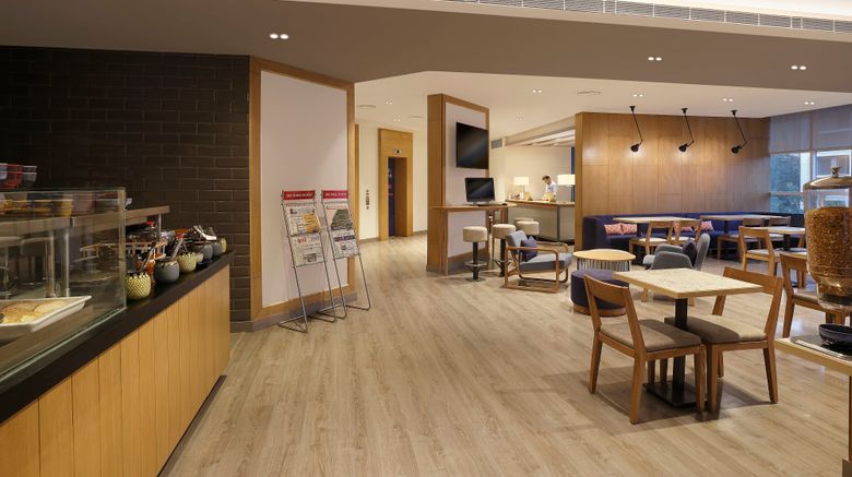 <b>Holiday Inn Express Pune Pimpri Restaurant</b>. Images powered by <a href="https://www.leonardoworldwide.com/" title="Leonardo Worldwide" target="_blank">Leonardo</a>.