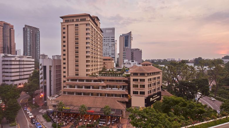 <b>Orchard Rendezvous Hotel, Singapore Exterior</b>. Images powered by <a href="https://www.leonardoworldwide.com/" title="Leonardo Worldwide" target="_blank">Leonardo</a>.