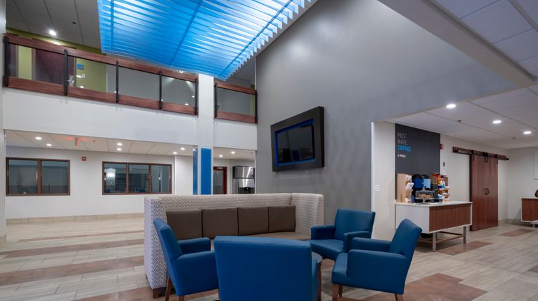 <b>Holiday Inn Express & Suites Coon Rapids Lobby</b>. Images powered by <a href="https://www.leonardoworldwide.com/" title="Leonardo Worldwide" target="_blank">Leonardo</a>.