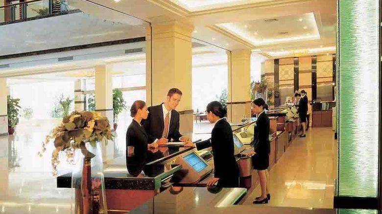 <b>New Century Hotel Ninghai Lobby</b>. Images powered by <a href="https://www.leonardoworldwide.com/" title="Leonardo Worldwide" target="_blank">Leonardo</a>.