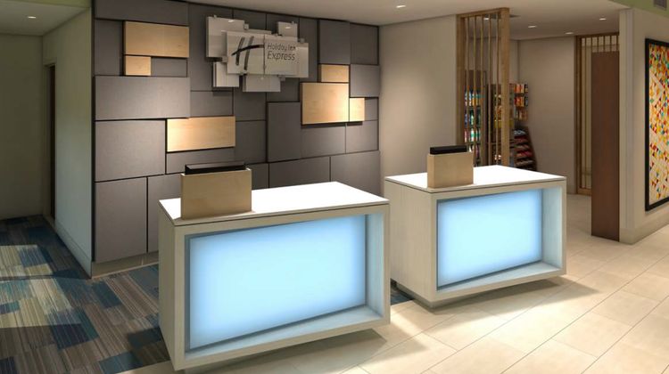 Holiday Inn Express & Suites Auburn Dwtn Lobby