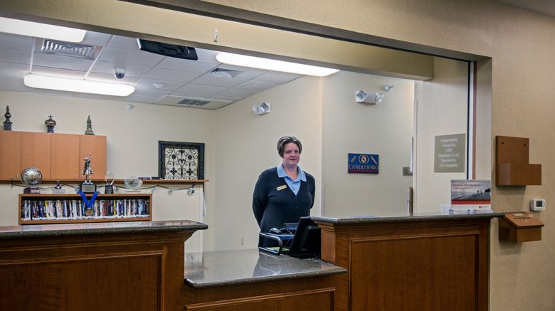 <b>Candlewood Suites Indianapolis NW Lobby</b>. Images powered by <a href="https://www.leonardoworldwide.com/" title="Leonardo Worldwide" target="_blank">Leonardo</a>.