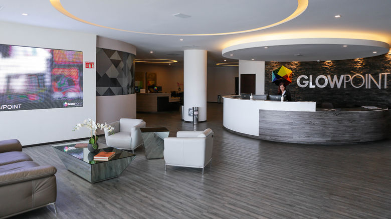 <b>Glow Point Hotel Lobby</b>. Images powered by <a href="https://www.leonardoworldwide.com/" title="Leonardo Worldwide" target="_blank">Leonardo</a>.