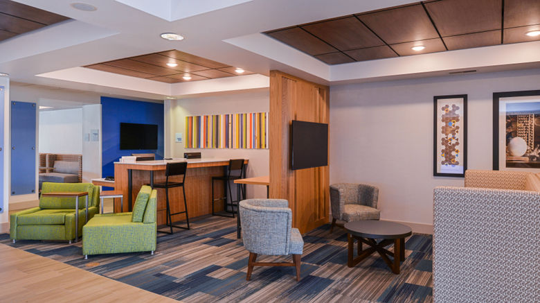 <b>Holiday Inn Express Lobby</b>. Images powered by <a href="https://www.leonardoworldwide.com/" title="Leonardo Worldwide" target="_blank">Leonardo</a>.