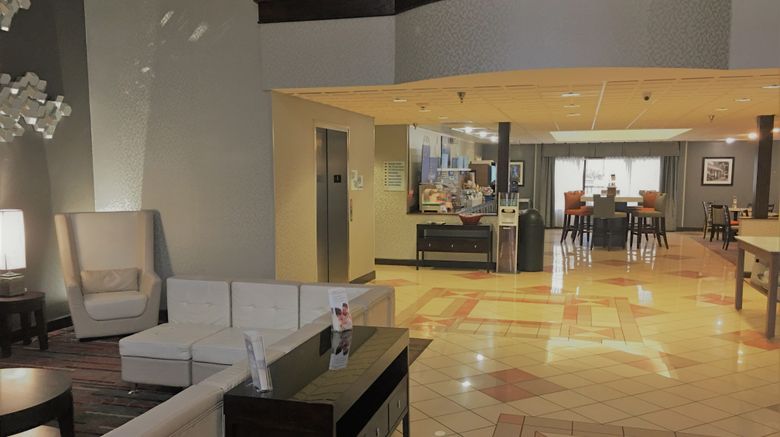 <b>Holiday Inn Express & Suites Laurinburg Lobby</b>. Images powered by <a href="https://www.leonardoworldwide.com/" title="Leonardo Worldwide" target="_blank">Leonardo</a>.