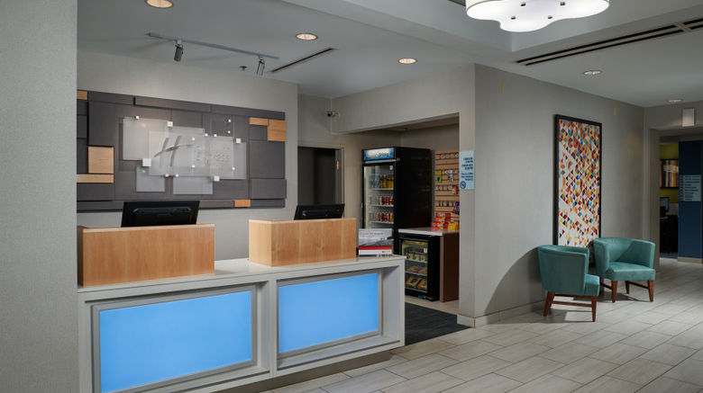 <b>Holiday Inn Express & Suites Anniston Lobby</b>. Images powered by <a href="https://www.leonardoworldwide.com/" title="Leonardo Worldwide" target="_blank">Leonardo</a>.