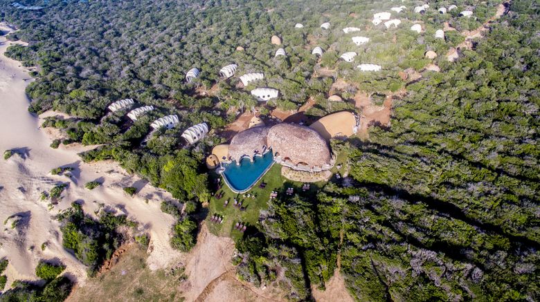 <b>Wild Coast Tented Lodge Exterior</b>. Images powered by <a href="https://www.leonardoworldwide.com/" title="Leonardo Worldwide" target="_blank">Leonardo</a>.