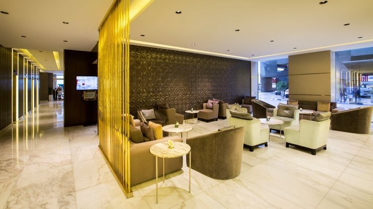 The Tower Plaza Hotel Lobby