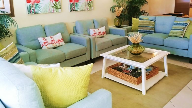 <b>Emerald Shores Hotel Lobby</b>. Images powered by <a href="https://www.leonardoworldwide.com/" title="Leonardo Worldwide" target="_blank">Leonardo</a>.