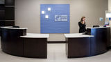 <b>Holiday Inn Express & Stes Edwardsville Lobby</b>. Images powered by <a href="https://www.leonardoworldwide.com/" title="Leonardo Worldwide" target="_blank">Leonardo</a>.