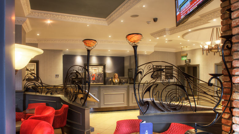 <b>Holiday Inn Glasgow Theatreland Lobby</b>. Images powered by <a href="https://www.leonardoworldwide.com/" title="Leonardo Worldwide" target="_blank">Leonardo</a>.