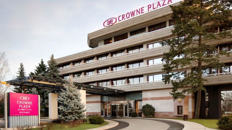 Crowne Plaza Bucharest Exterior. Images powered by <a href="https://www.leonardoworldwide.com" target="_blank" rel="noopener">Leonardo</a>.