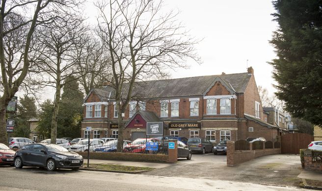 Old Grey Mare by Greeene King Inns Exterior