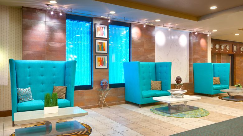 <b>Holiday Inn & Suites Lobby</b>. Images powered by <a href="https://www.leonardoworldwide.com/" title="Leonardo Worldwide" target="_blank">Leonardo</a>.