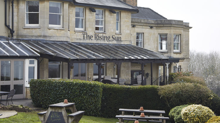 The Rising Sun Hotel Exterior