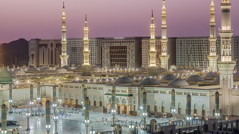 <b>Dar Al Iman InterContinental Madinah Exterior</b>. Images powered by <a href="https://www.leonardoworldwide.com/" title="Leonardo Worldwide" target="_blank">Leonardo</a>.