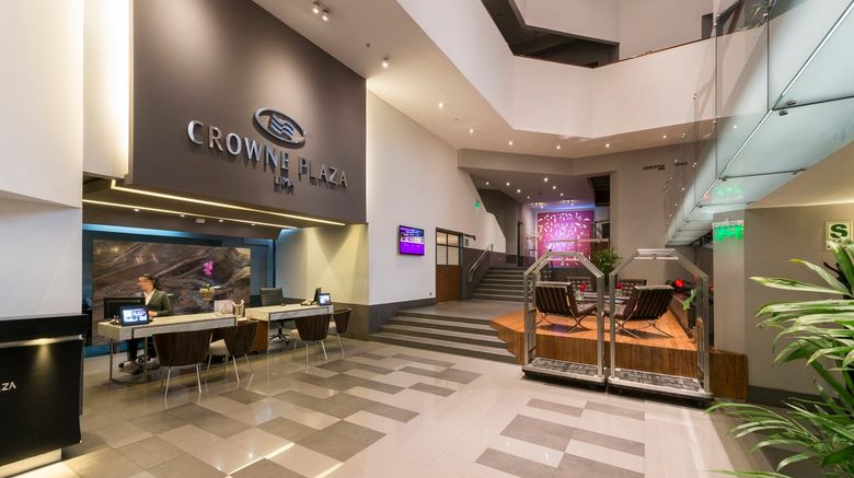<b>Crowne Plaza Lima Hotel Lobby</b>. Images powered by <a href="https://www.leonardoworldwide.com/" title="Leonardo Worldwide" target="_blank">Leonardo</a>.