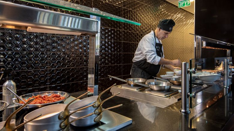 <b>NYX Hotel Herzliya Restaurant</b>. Images powered by <a href="https://www.leonardoworldwide.com/" title="Leonardo Worldwide" target="_blank">Leonardo</a>.