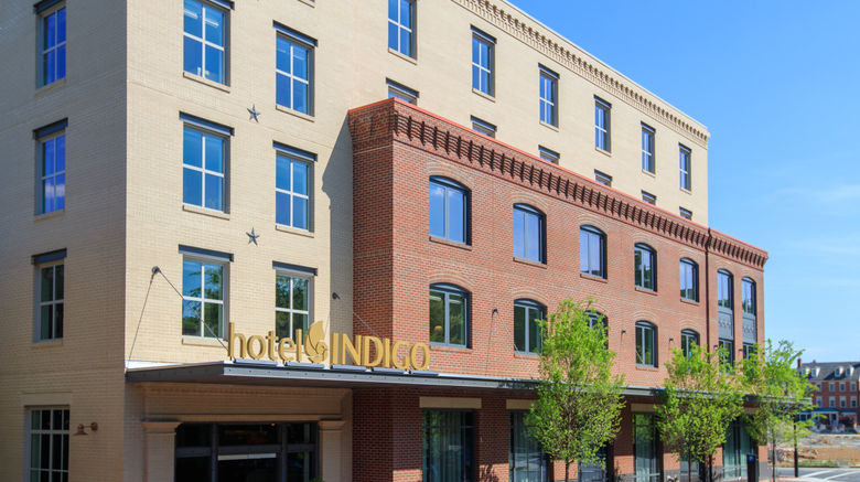 Hotel Indigo Old Town Alexandria Exterior. Images powered by <a href="https://www.leonardoworldwide.com" target="_blank" rel="noopener">Leonardo</a>.
