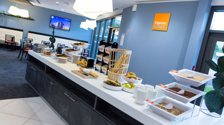 <b>Holiday Inn Express Toulon-Sainte-Musse Restaurant</b>. Images powered by <a href="https://www.leonardoworldwide.com/" title="Leonardo Worldwide" target="_blank">Leonardo</a>.