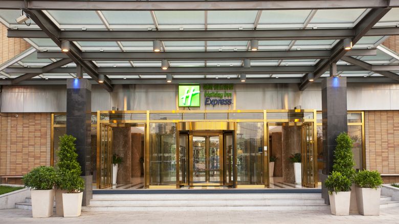 <b>Holiday Inn Express Shangdi Beijing Exterior</b>. Images powered by <a href="https://www.leonardoworldwide.com/" title="Leonardo Worldwide" target="_blank">Leonardo</a>.