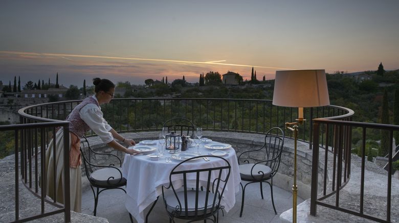<b>La Bastide de Gordes & Spa Restaurant</b>. Images powered by <a href="https://www.leonardoworldwide.com/" title="Leonardo Worldwide" target="_blank">Leonardo</a>.