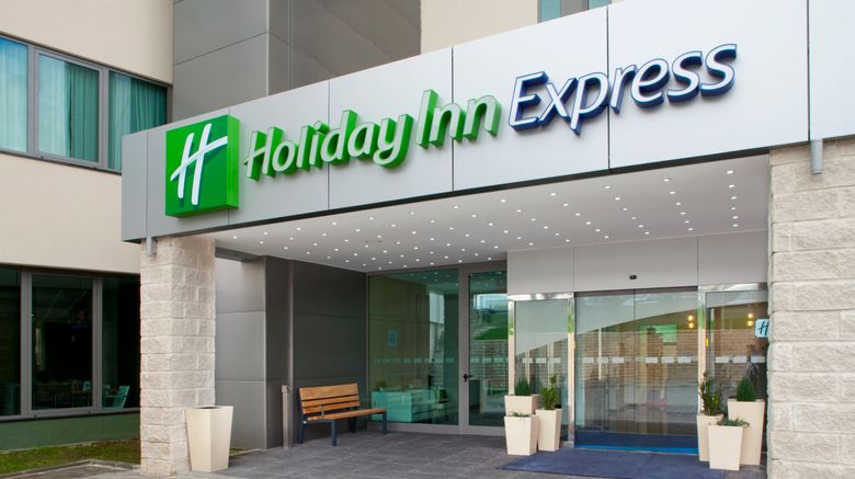 <b>Holiday Inn Express Lisbon Airport Exterior</b>. Images powered by <a href="https://www.leonardoworldwide.com/" title="Leonardo Worldwide" target="_blank">Leonardo</a>.