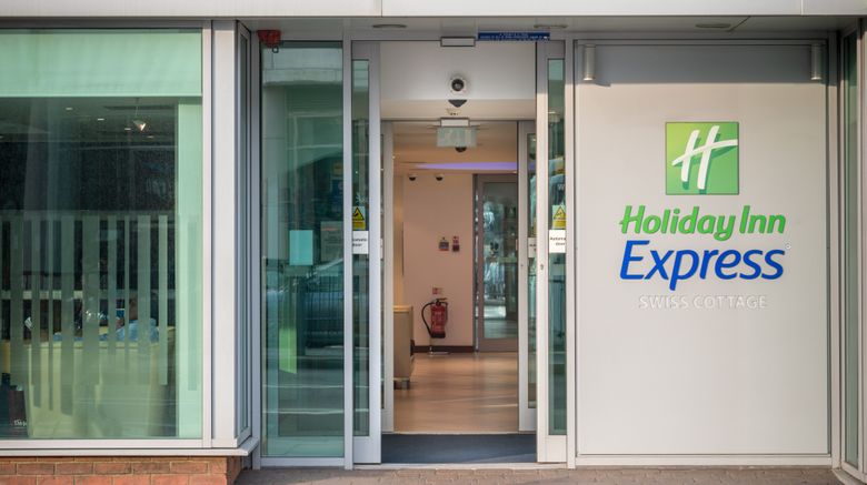 <b>Holiday Inn Express Swiss Cottage Exterior</b>. Images powered by <a href="https://www.leonardoworldwide.com/" title="Leonardo Worldwide" target="_blank">Leonardo</a>.