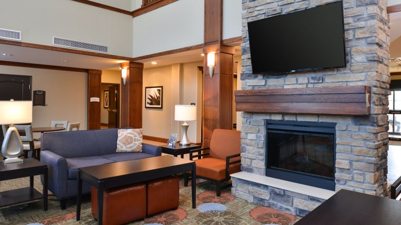 <b>Staybridge Suites Rochester-Commerce Dr Lobby</b>. Images powered by <a href="https://www.leonardoworldwide.com/" title="Leonardo Worldwide" target="_blank">Leonardo</a>.