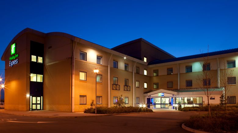 Holiday Inn Express Cardiff Airport Exterior. Images powered by <a href="https://www.leonardoworldwide.com" target="_blank" rel="noopener">Leonardo</a>.